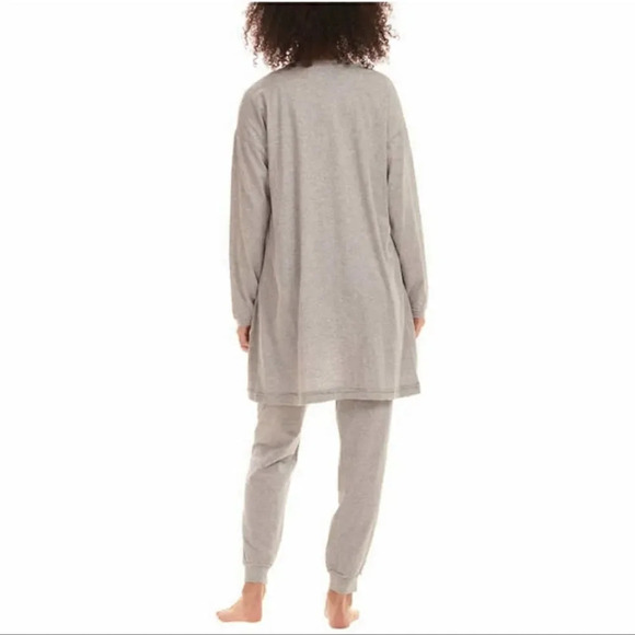 Karen Neuburger 3-Piece Lounge / PJ Set Gray Small - Picture 5 of 5